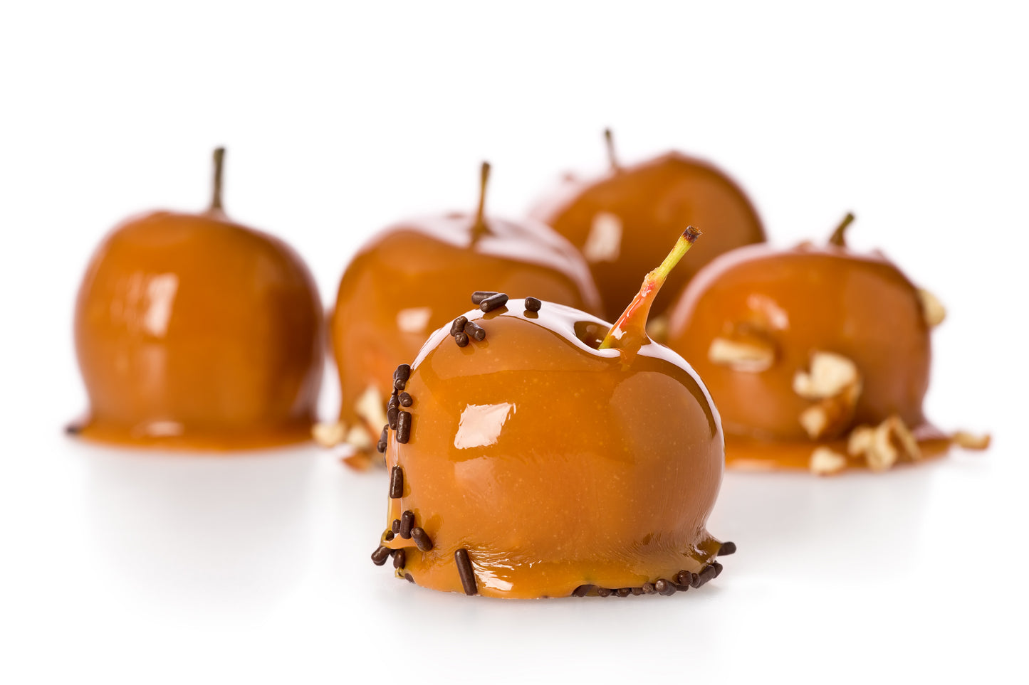 Caramel Apples Basket